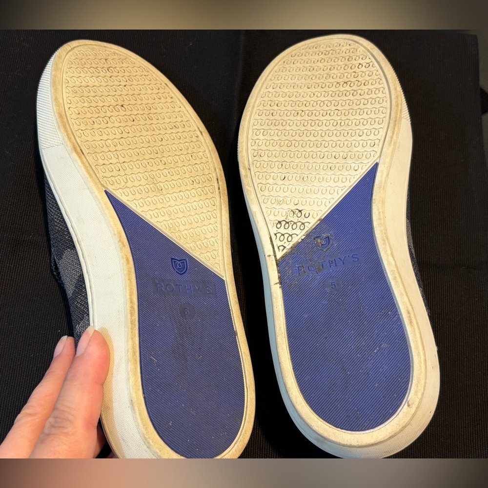 Rothy's Gray Camouflage Loafers - Picture 8 of 8